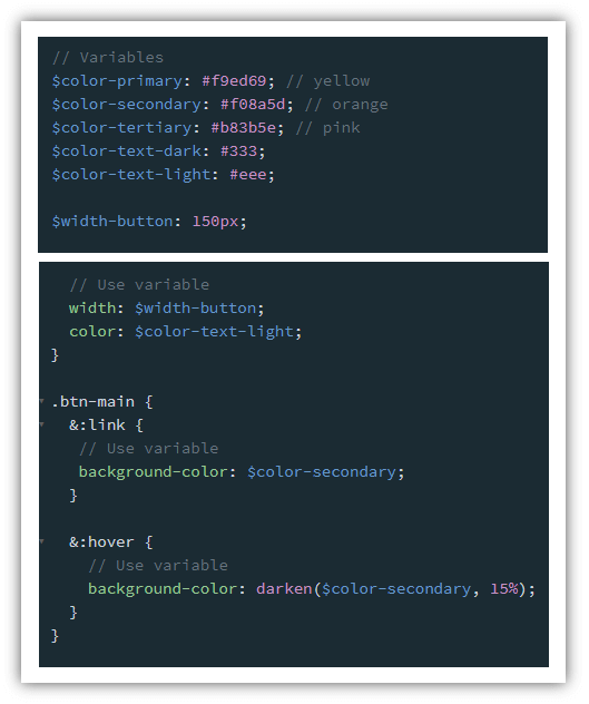 Image CSS Sass variables
