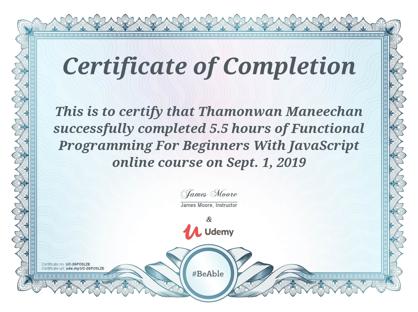 Certificates ⋆ Software
